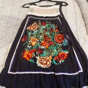 Free people mini flow dress